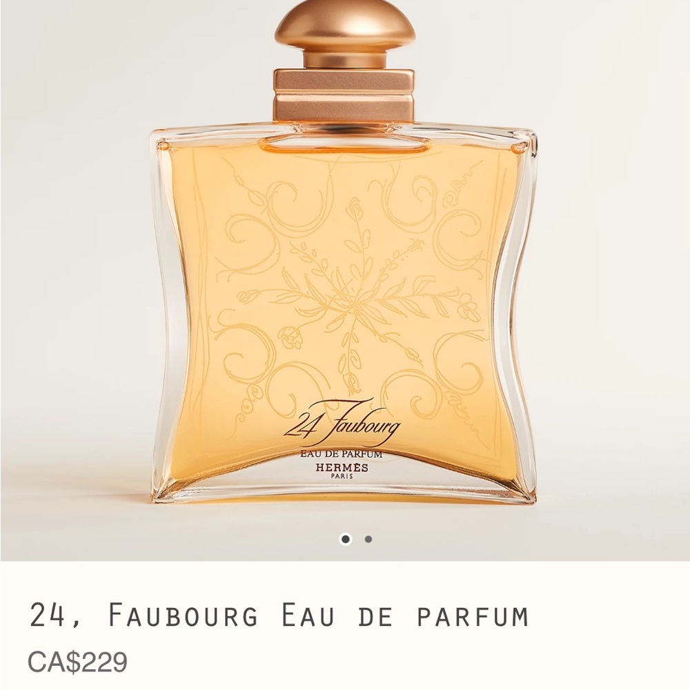 Hermes brand new perfume
